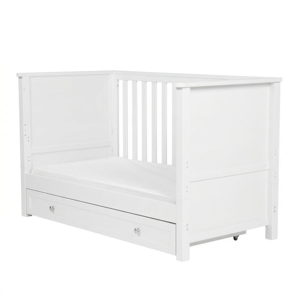 Bebe & Beyond Wanderer Cot Bed - White
