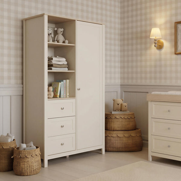 Bebe & Beyond Wanderer 3 Piece Nursery Furniture Set – Cashmere & Oak