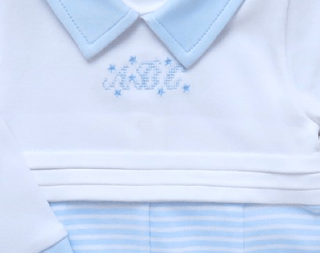 ABC Blue Romper General Kris Kids   