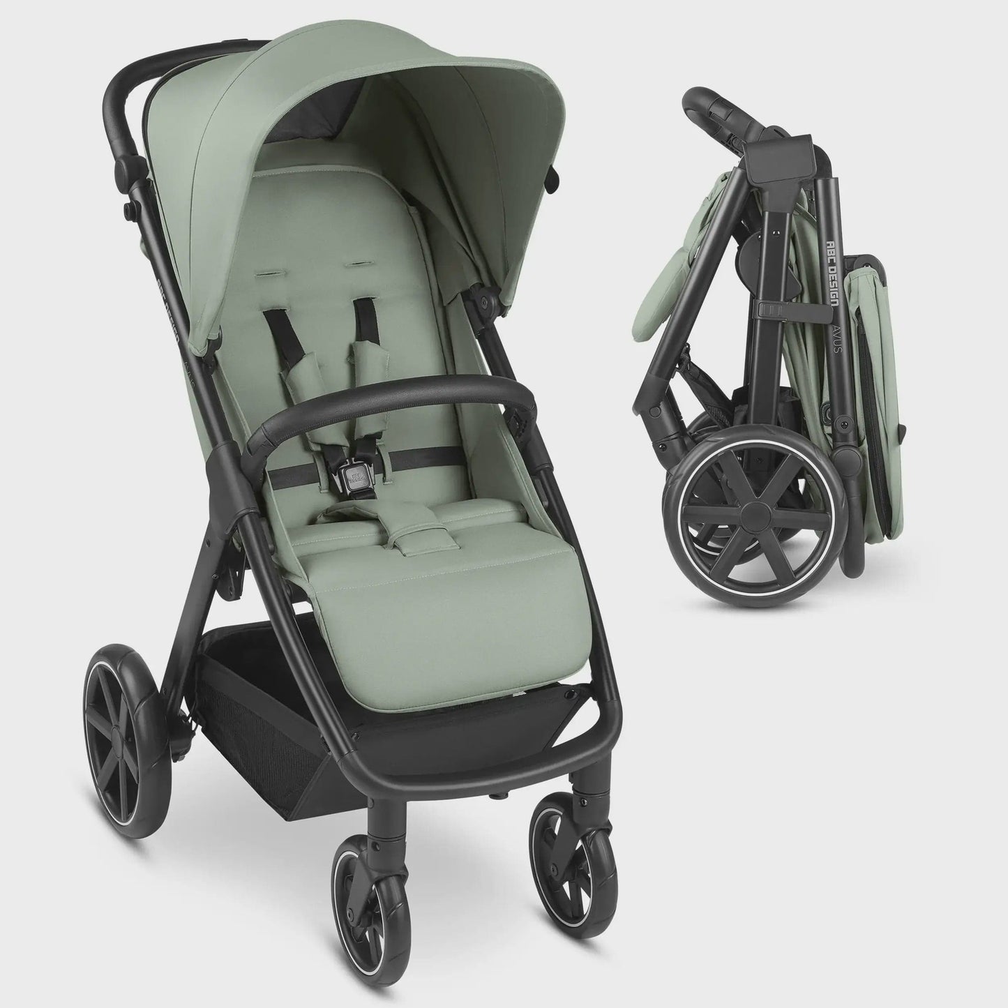 ABC Design Avus Stroller - Pine Green General ABC Design   