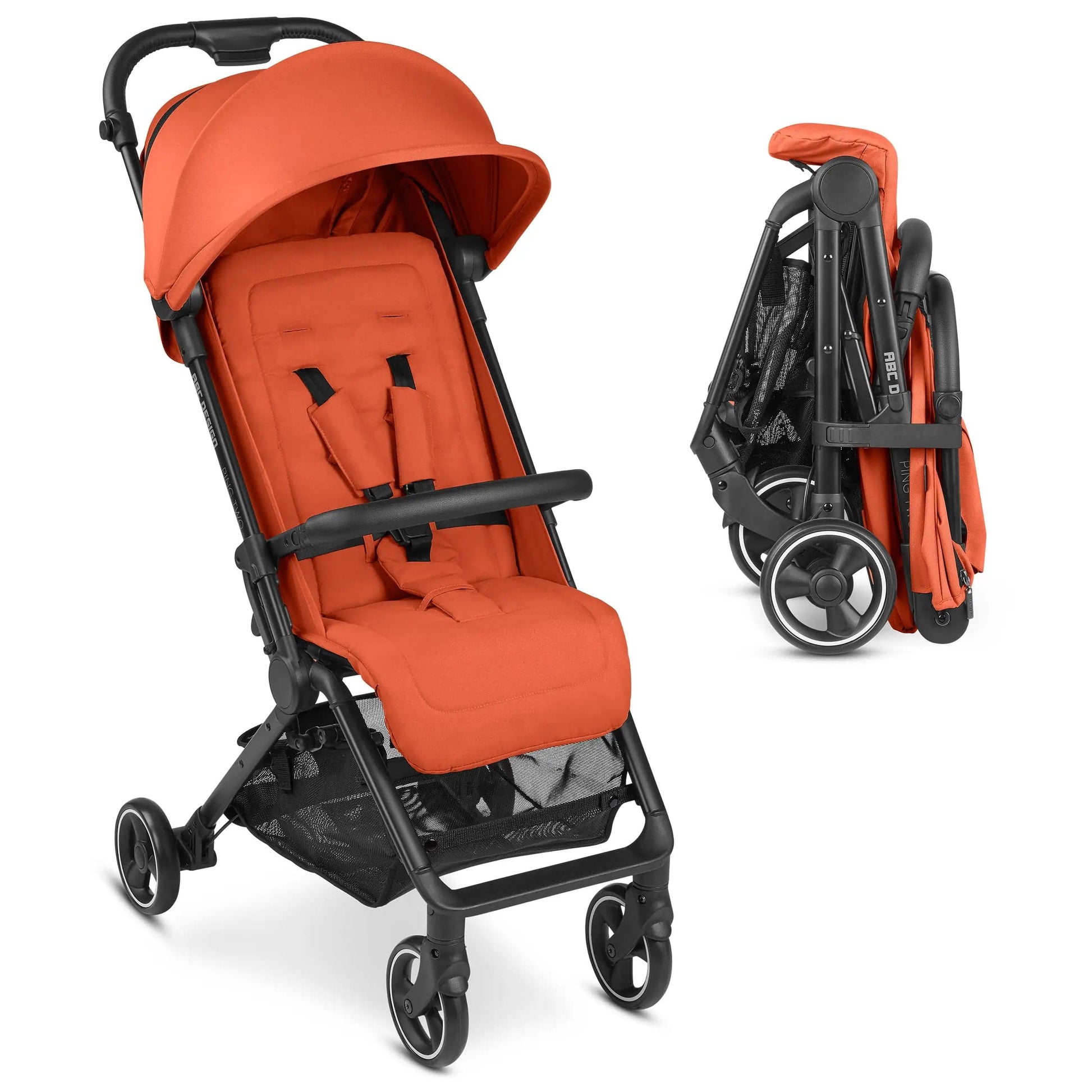 ABC Design Ping 2 Stroller Cabin Approved - Carrot  ABC Design   