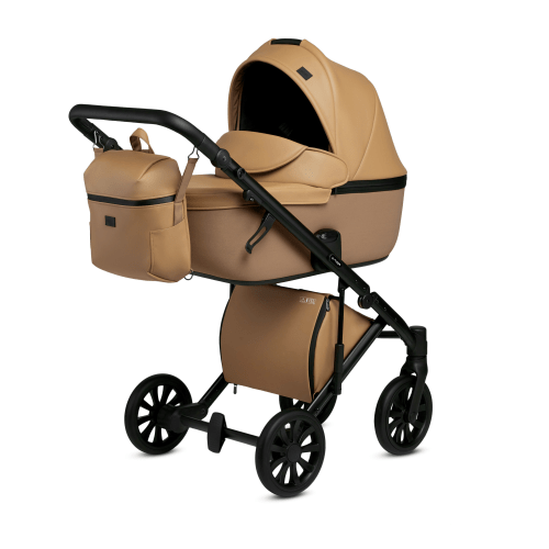 Anex Baby E Type Pram and Pushchair - Caramel Eco Leather  Anex   