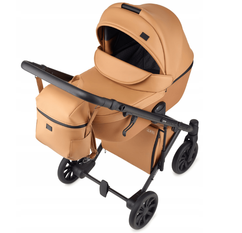 Anex Baby E Type Travel System Cloud G Car Seat and Base - Caramel  Anex   