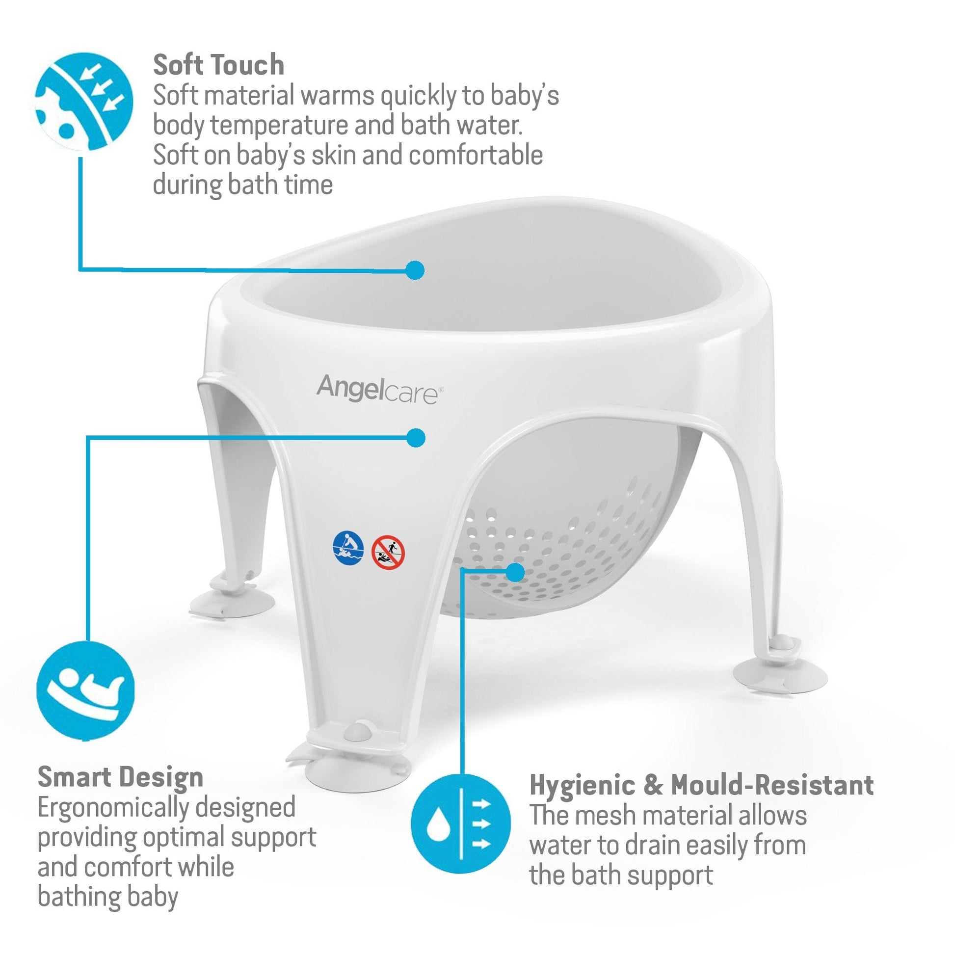 AngelCare Bath Support Seat General Angelcare   