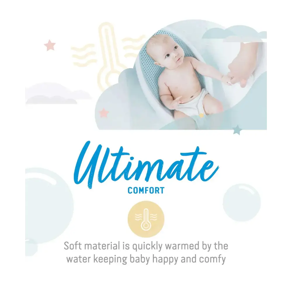 Angelcare Soft Touch Bath Support - Blue General Angelcare   