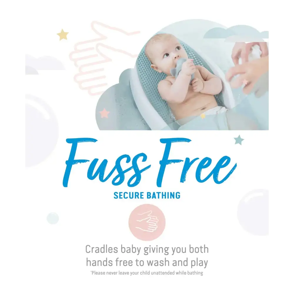 Angelcare Soft Touch Bath Support - Blue General Angelcare   