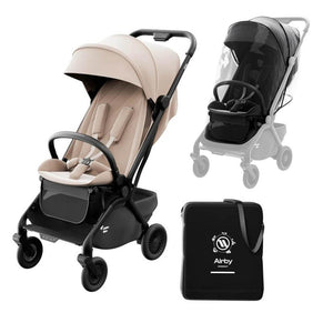 Airby Lightweight Travel Stroller – Beige