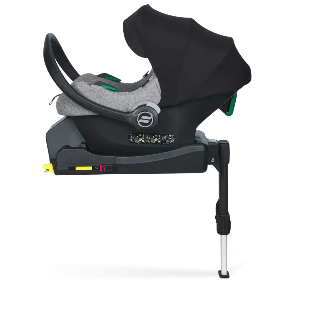 Avionaut Cosmo Airflow i-Size Infant Carrier with Dock 2 Isofix Base- Grey Avionaut