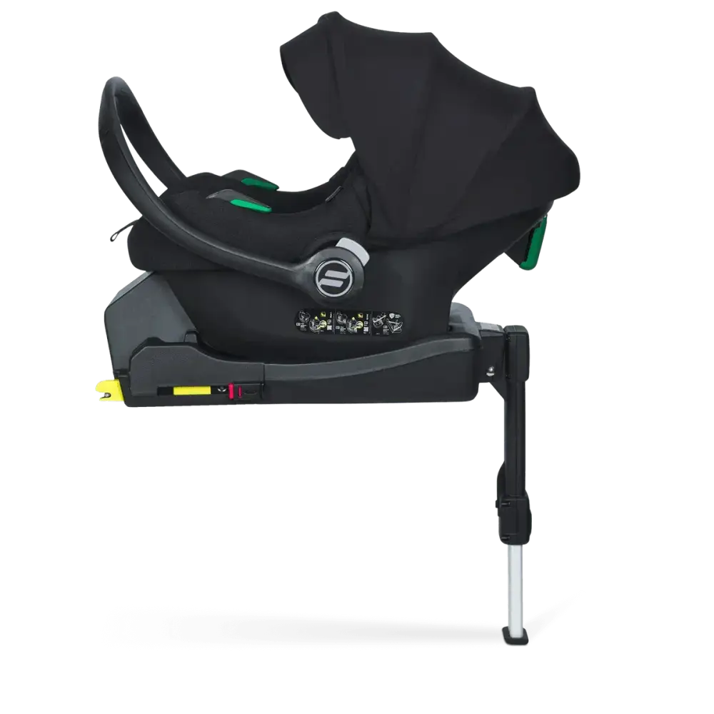 Avionaut Cosmo Airflow i-Size Infant Carrier with Dock 2 Isofix Base - Black Avionaut