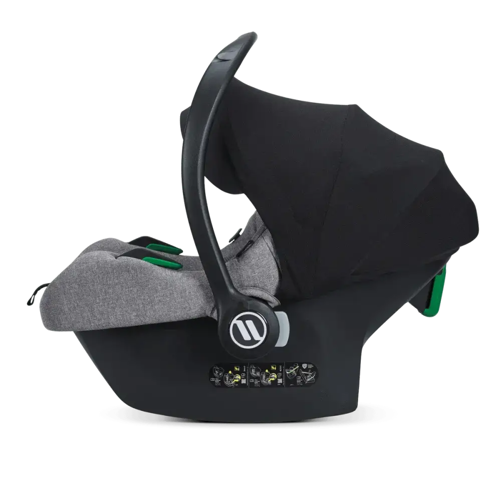 Avionaut Cosmo Airflow i-Size Infant Carrier with Dock 2 Isofix Base- Grey Avionaut