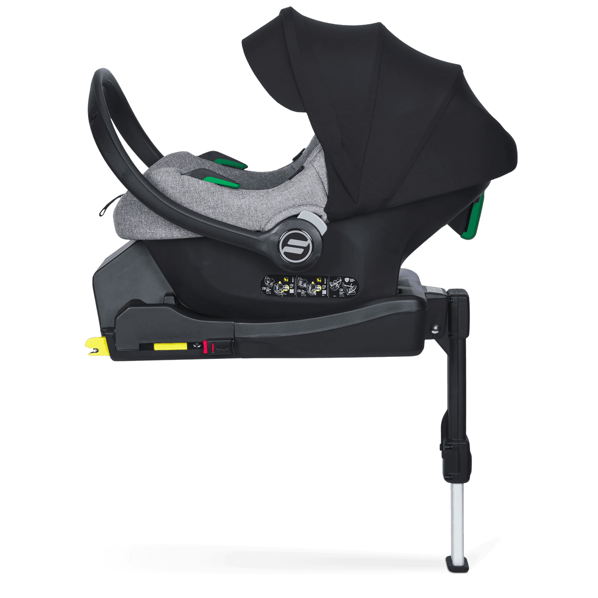 Avionaut Cosmo Smart 2.0 Grey Infant Carrier With Dock Isofix Avionaut