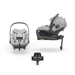 Avionaut Pixel 3 Infant Carrier & Orbit Isofix Bundle– Grey (40–86cm | 0–13kg)