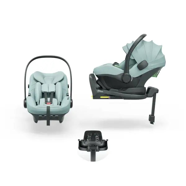 Avionaut Pixel 3 Infant Carrier & Orbit Isofix Bundle– Mint (40–86cm | 0–13kg)