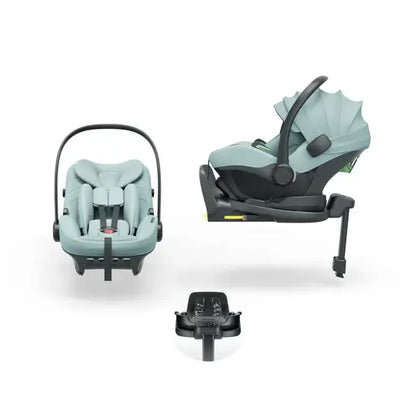 Avionaut Pixel 3 Infant Carrier & Orbit Isofix Bundle– Mint (40–86cm | 0–13kg)