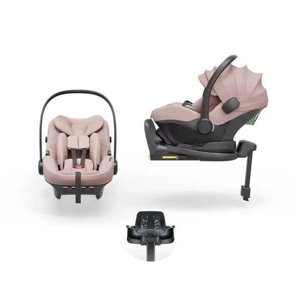 Avionaut Pixel 3 Infant Carrier & Orbit Isofix Bundle– Pink (40–86cm | 0–13kg)