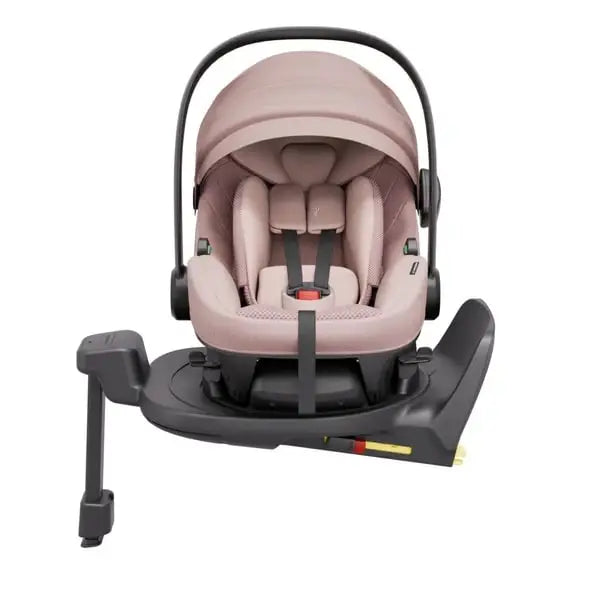 Avionaut Pixel 3 Infant Carrier & Orbit Isofix Bundle– Pink (40–86cm | 0–13kg)