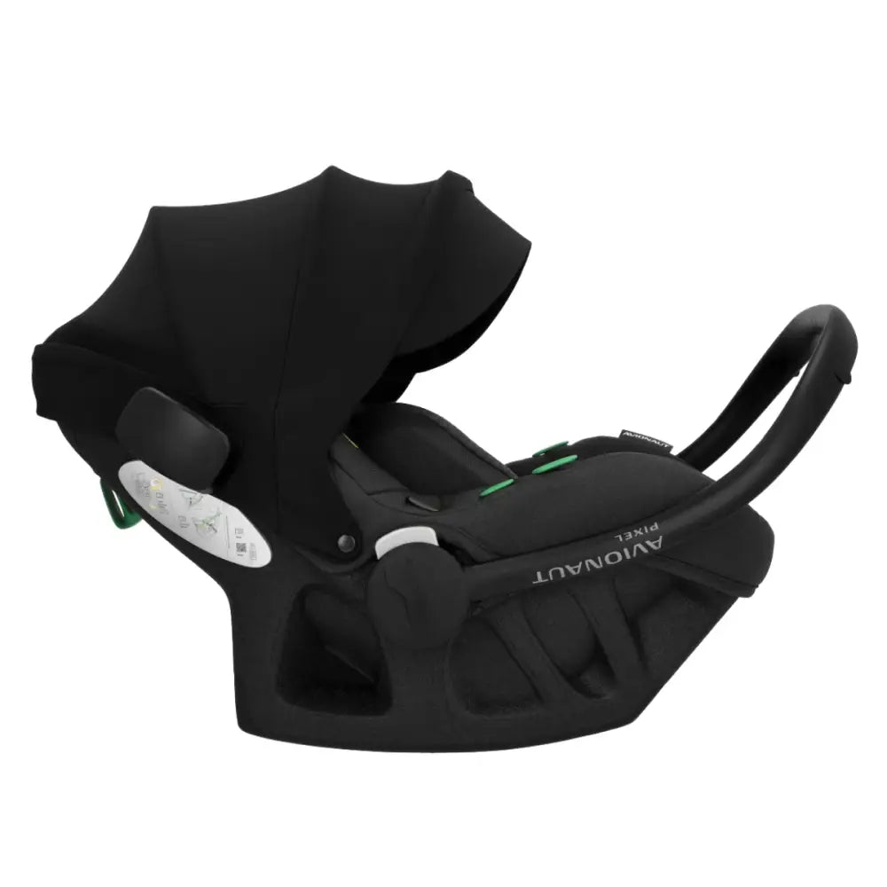Avionaut Pixel PRO 2.0C Black + IQ Orbit Rotating Isofix Base Bundle Avionaut