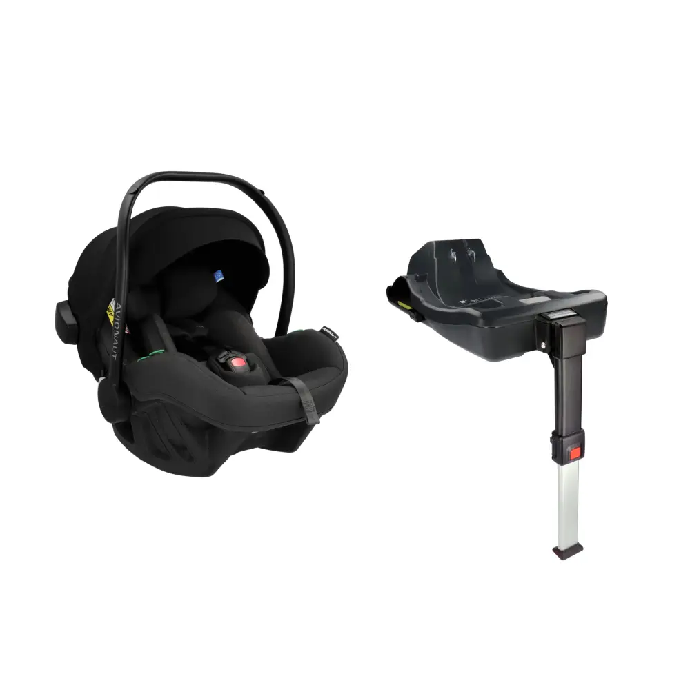 Avionaut Pixel PRO 2.0C + Dock 2 Base Black – i-Size 2.5kg Infant Carrier Avionaut