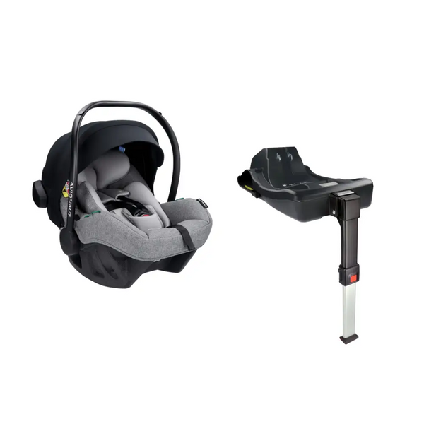 Avionaut Pixel PRO 2.0C + Dock 2 Base Grey – i-Size 2.5kg Infant Carrier Avionaut