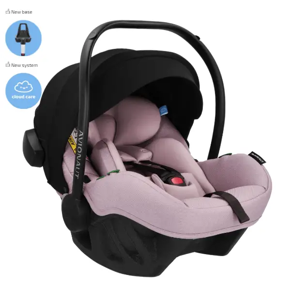 Avionaut Pixel PRO 2.0C + Dock 2 Base Pink – i-Size 2.5kg Infant Carrier Avionaut