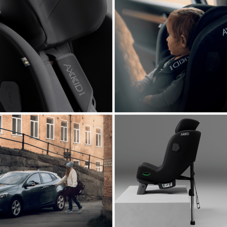 Axkid MiniKid 4 Pro Rear Facing Car Seat - Glacier Lake Blue AxKid