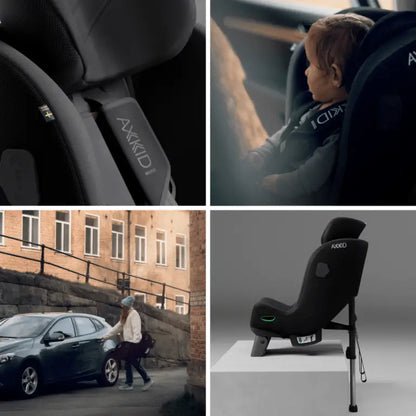 Axkid MiniKid 4 Pro Rear Facing Car Seat - Glacier Lake Blue AxKid