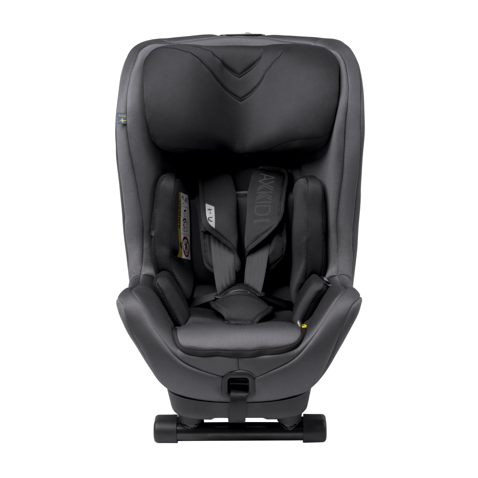 Axkid MiniKid 4 Rear Facing Car Seat - Granite Grey Melange  AxKid   