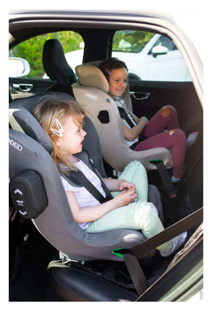 Axkid MiniKid 4 Rear Facing Car Seat - Granite Grey Melange  AxKid   