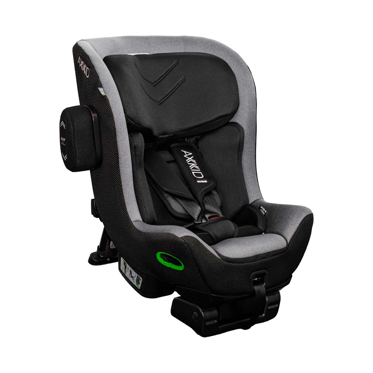 Axkid Move Kid Rear Facing Car Seat - Granite Grey  AxKid   