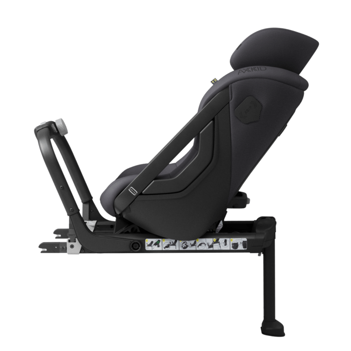 AxKid One+ 3 Extended Rear Facing Car Seat - Arctic Mist Grey AxKid