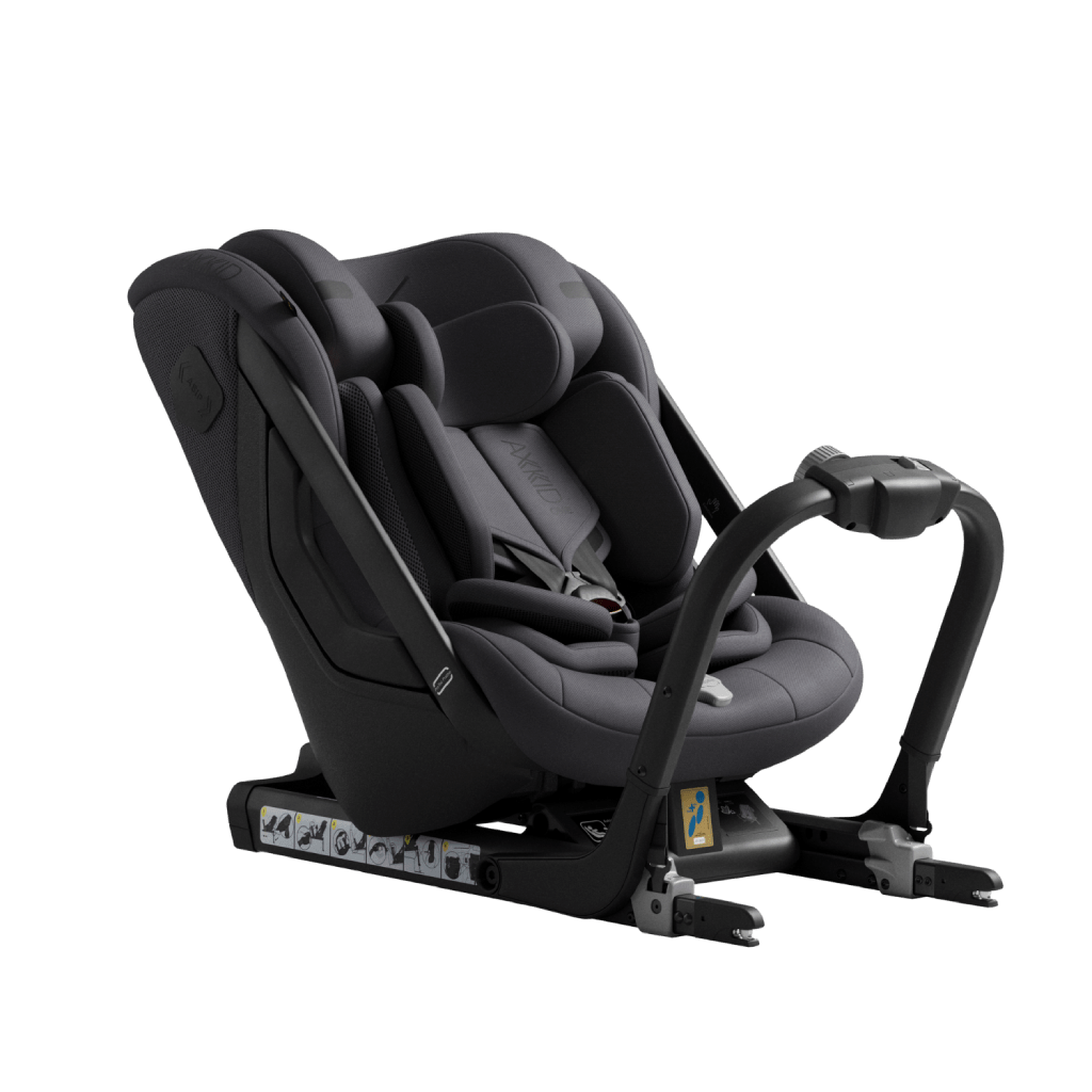 AxKid One+ 3 Extended Rear Facing Car Seat - Artic Mist Grey  AxKid   