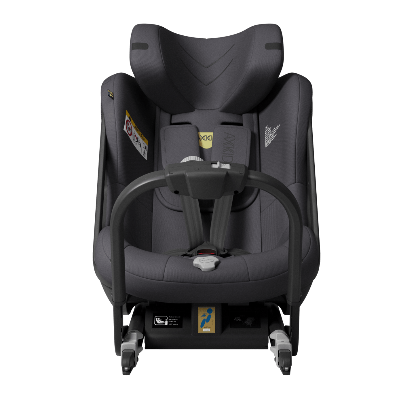 AxKid One+ 3 Extended Rear Facing Car Seat - Artic Mist Grey  AxKid   