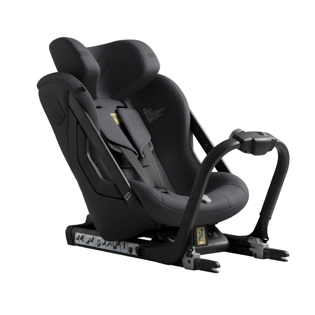 AxKid One+ 3 Extended Rear Facing Car Seat - Artic Mist Grey  AxKid   