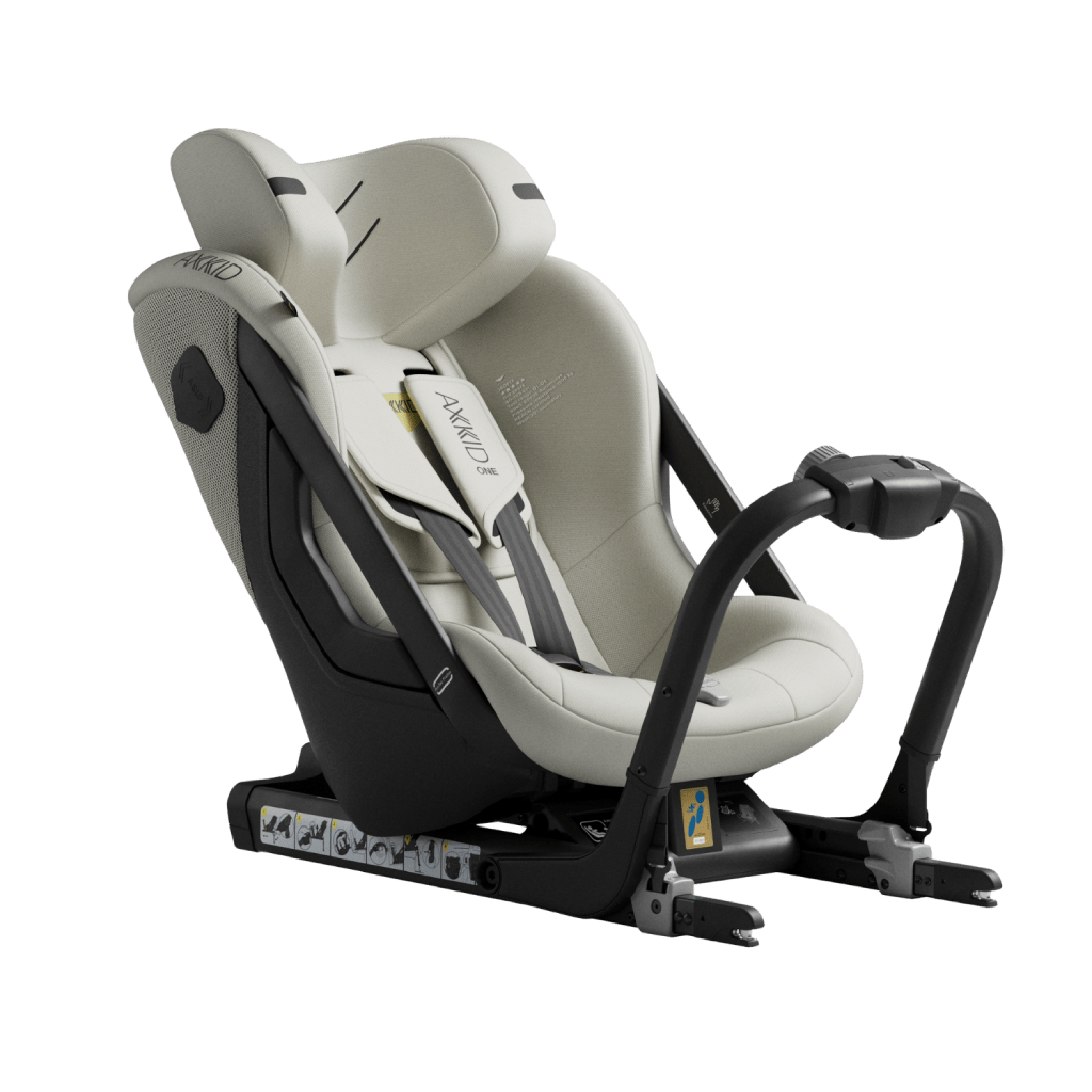 AxKid One+ 3 Extended Rear Facing Car Seat - Beige  AxKid   