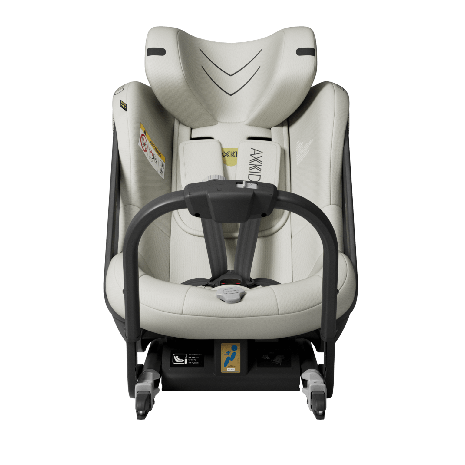 AxKid One+ 3 Extended Rear Facing Car Seat - Beige  AxKid   