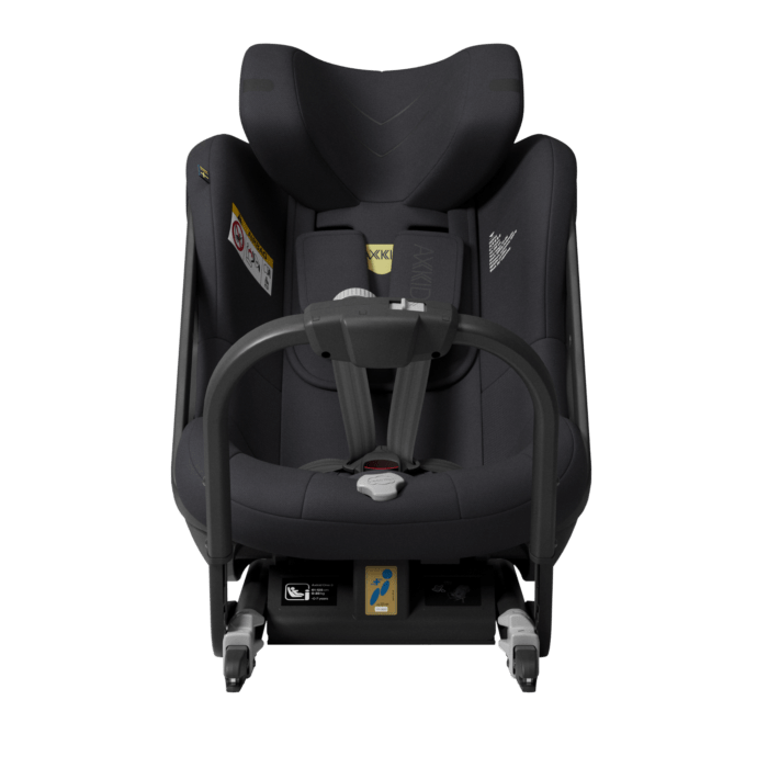 AxKid One+ 3 Extended Rear Facing Car Seat - Coastal Storm Black AxKid