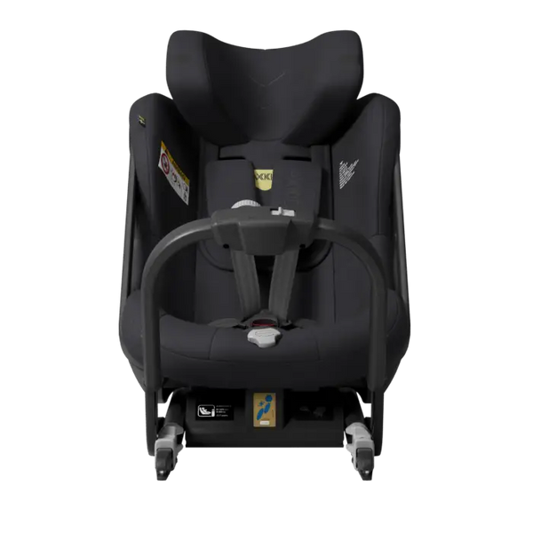 AxKid One+ 3 Extended Rear Facing Car Seat - Coastal Storm Black AxKid
