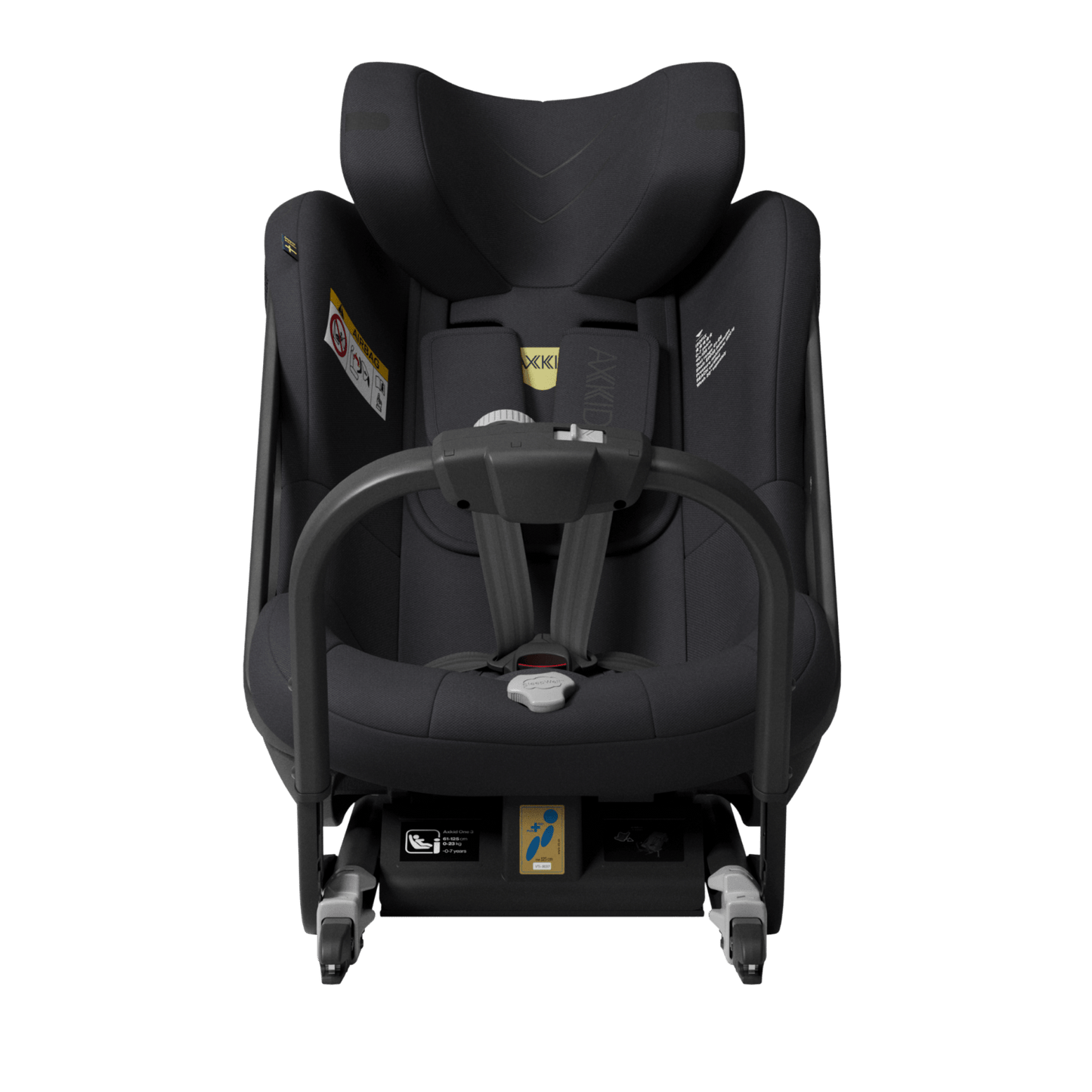 AxKid One+ 3 Extended Rear Facing Car Seat - Costal Storm Black  AxKid   