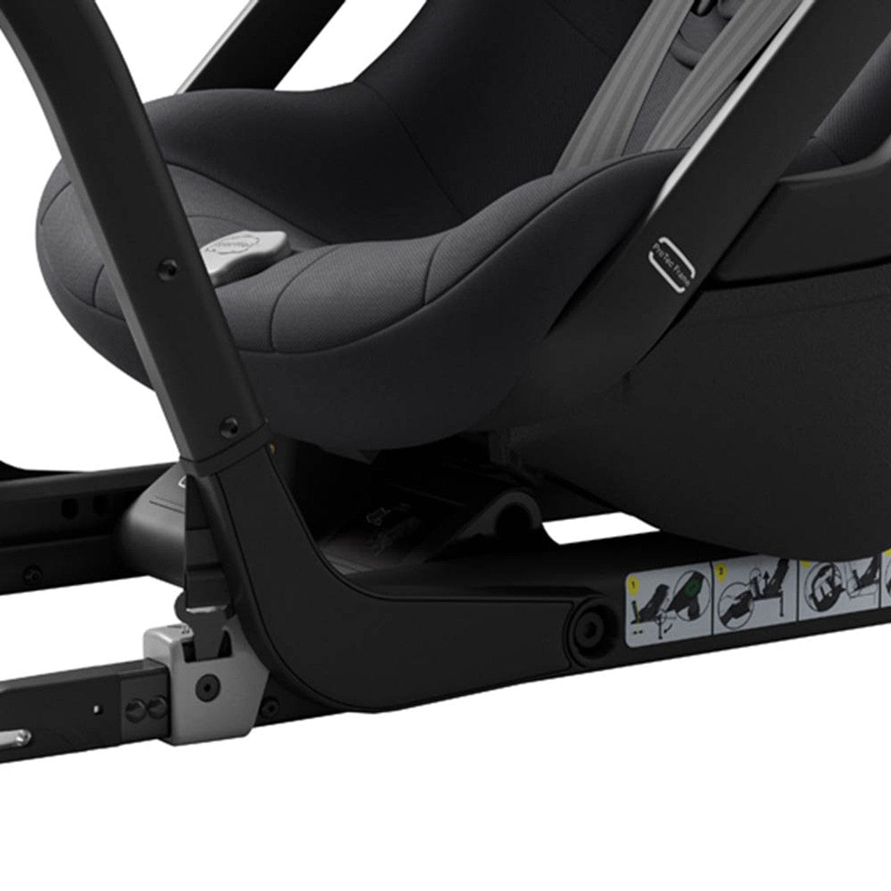 AxKid One+ 3 Extended Rear Facing Car Seat - Costal Storm Black  AxKid   