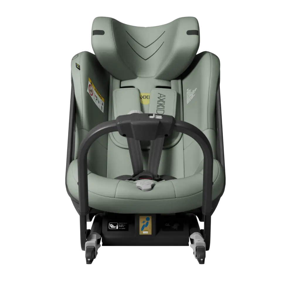 AxKid One+ 3 Extended Rear Facing Car Seat - Nordic Bloom Green  AxKid   
