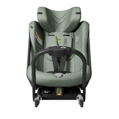 AxKid One+ 3 Extended Rear Facing Car Seat - Nordic Bloom Green  AxKid   