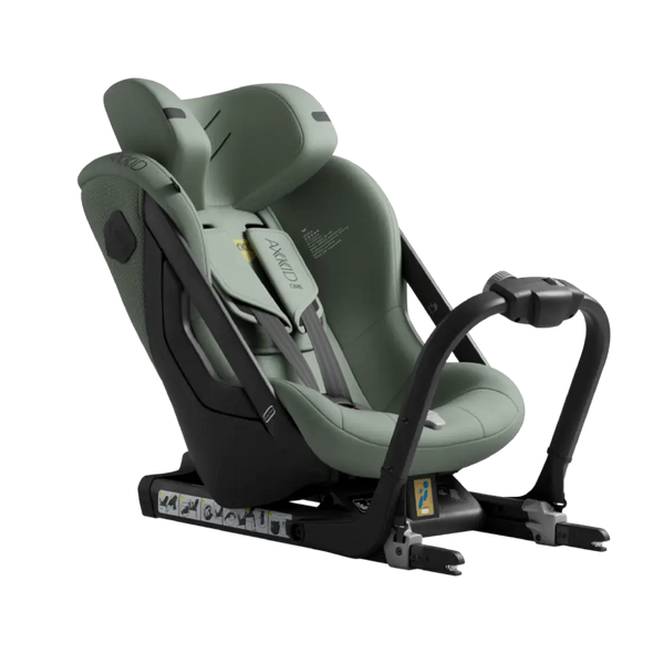 AxKid One+ 3 Extended Rear Facing Car Seat - Nordic Bloom Green  AxKid   
