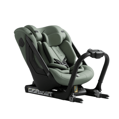 AxKid One+ 3 Extended Rear Facing Car Seat - Nordic Bloom Green