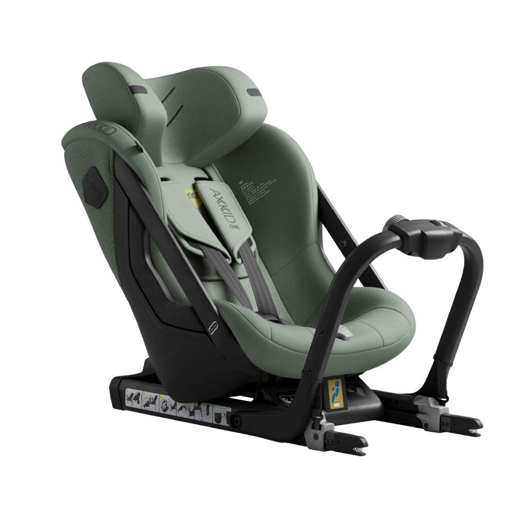 AxKid One+ 3 Extended Rear Facing Car Seat - Nordic Bloom Green  AxKid   