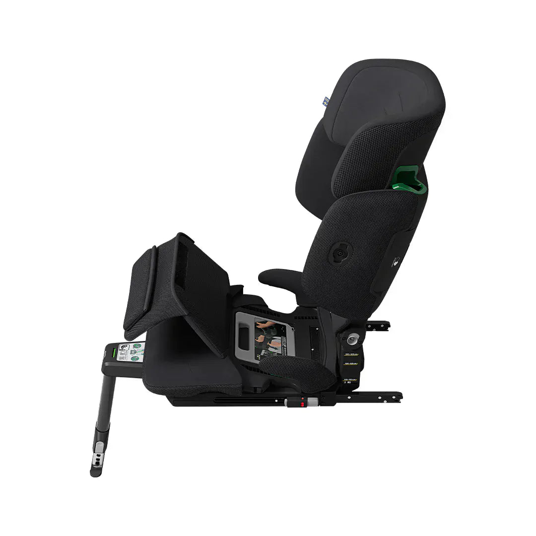 Axkid Up Coastal Storm Black – High Back Booster Seat (4–12 Years, 100–150 cm) AxKid