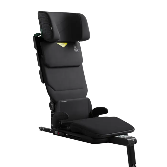 Axkid Up Coastal Storm Black – High Back Booster Seat (4–12 Years, 100–150 cm) AxKid