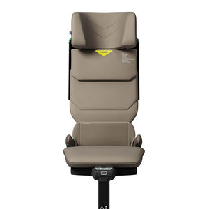 Axkid Up Driftwood Beige – High Back Booster Seat (4–12 Years, 100–150 cm)