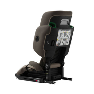 Axkid Up Driftwood Beige – High Back Booster Seat (4–12 Years, 100–150 cm)
