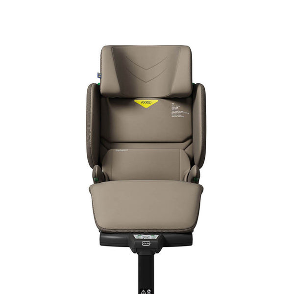 Axkid Up Driftwood Beige – High Back Booster Seat (4–12 Years, 100–150 cm)