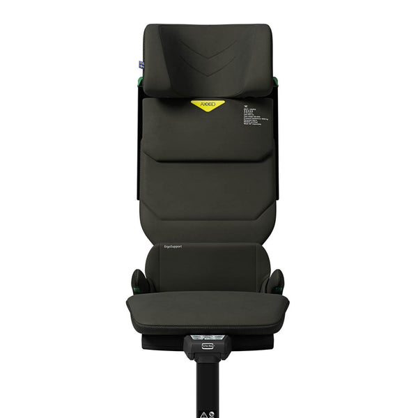 Axkid Up Moss Green Bundle With Footrest - High Back Booster Seat (4–12 Years, 100–150 cm)